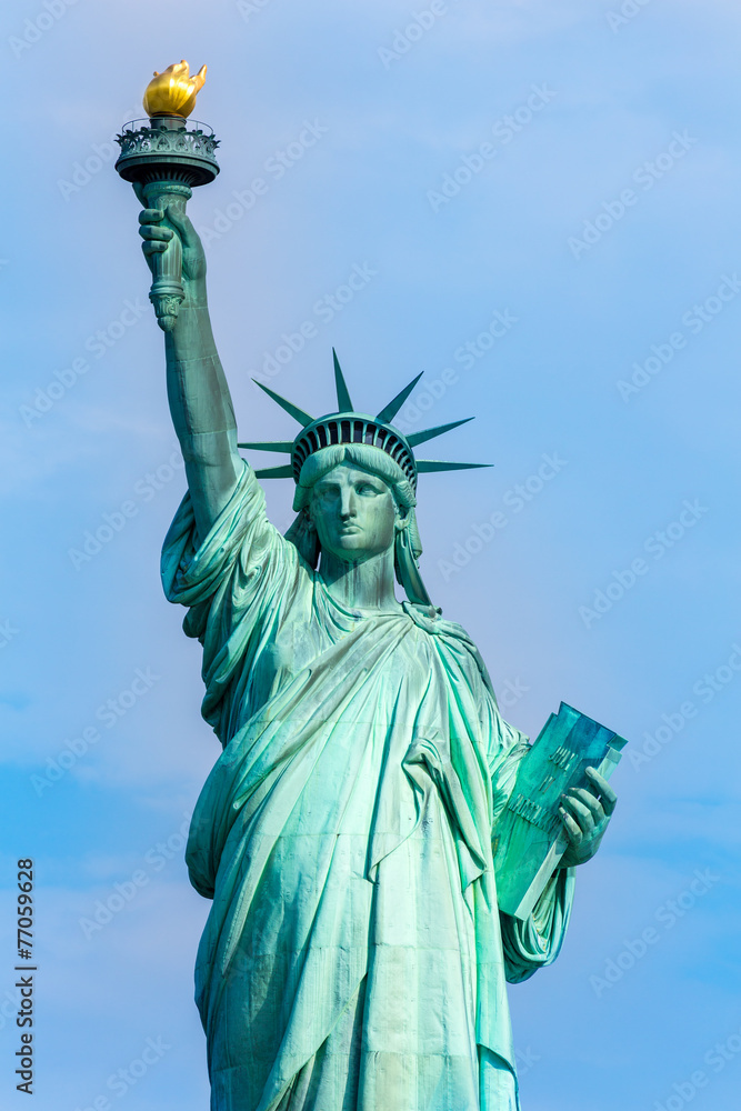 Obraz premium Statue of Liberty New York American Symbol USA
