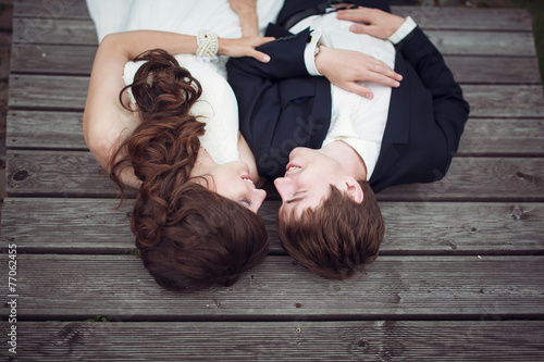 Bride and groom photo