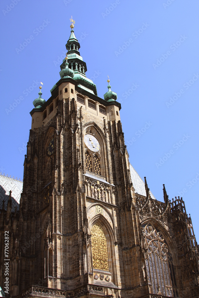 Fototapeta premium St. Vita`s Cathedral in Prague, Czech Republic