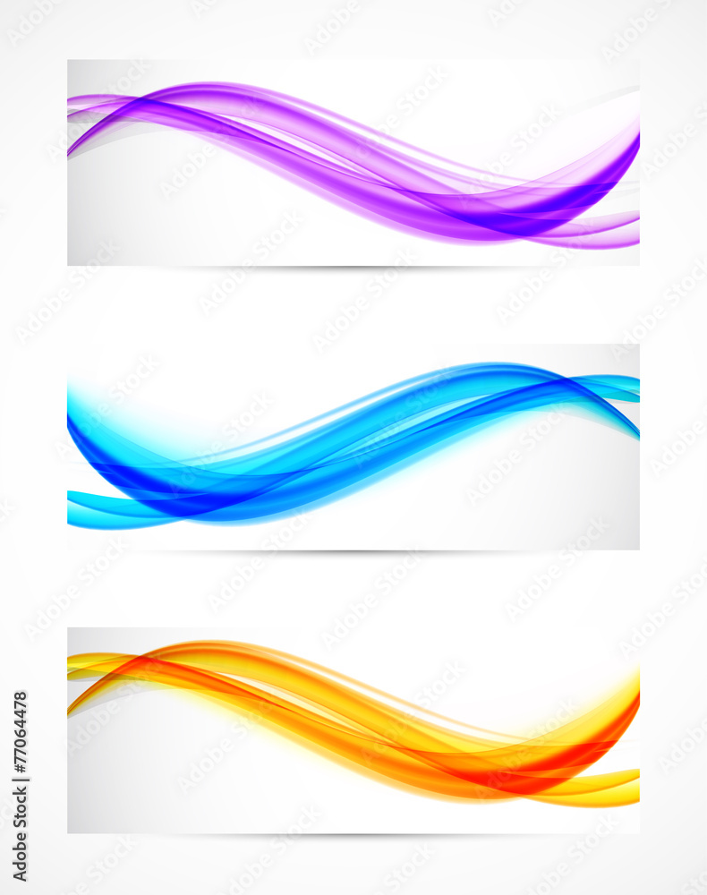 Set of banners Set of banners