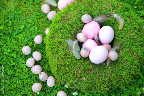 Ostern - Eier im Nest