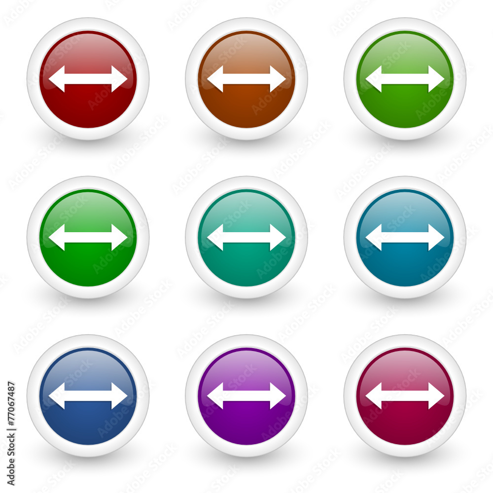 arrow web icons vector set arrow web icons vector set