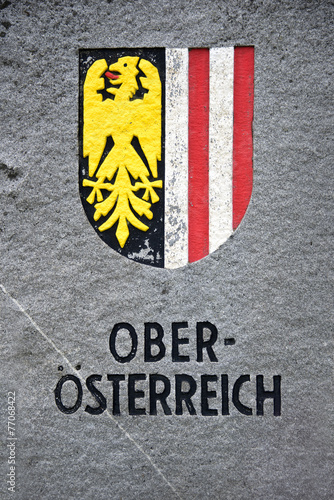 Coat of arms of Upper Austria (Oberosterreich) photo