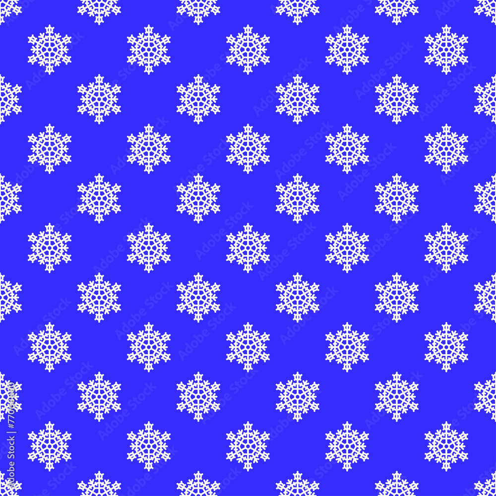 Snowflakes pattern