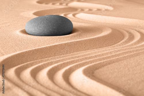 zen garden meditation background
