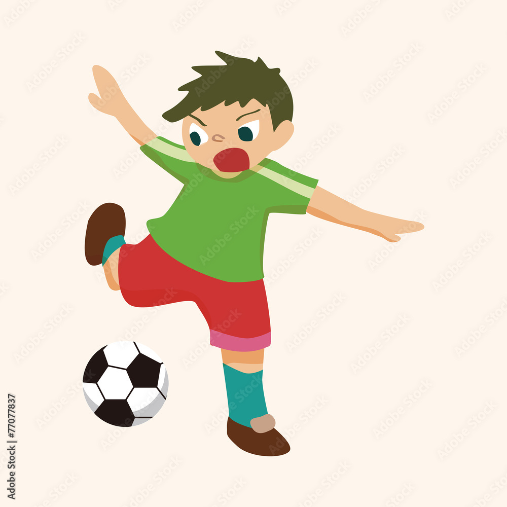 Sport soccer player theme elements vector,eps Sport soccer player theme elements vector,eps