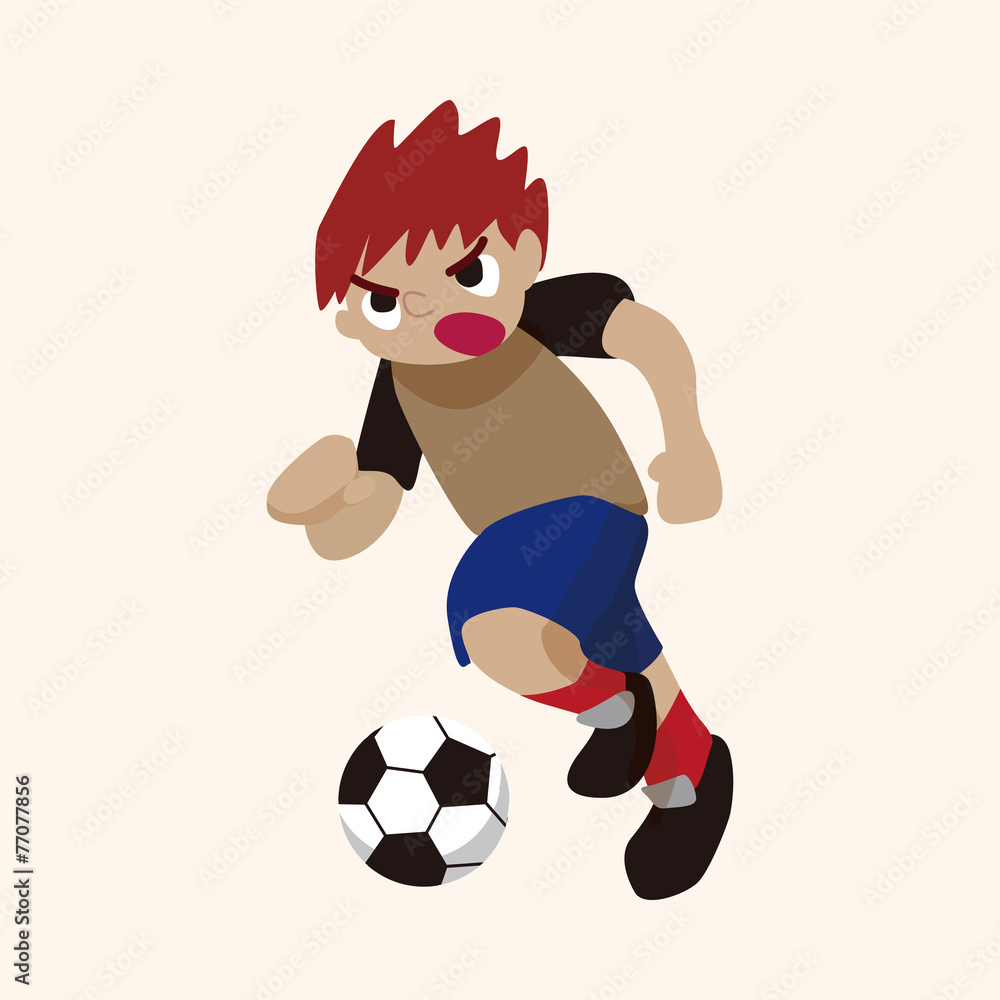 Sport soccer player theme elements vector,eps Sport soccer player theme elements vector,eps