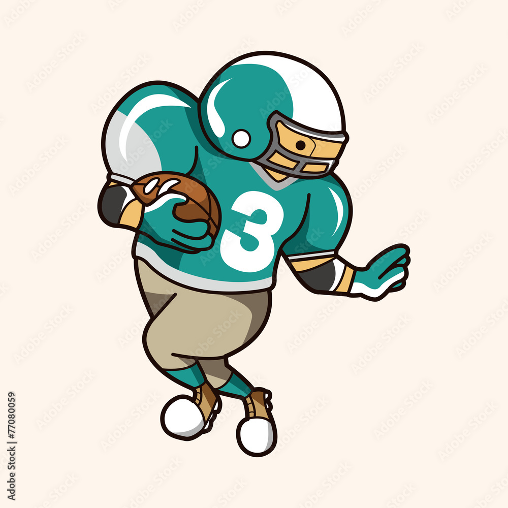 football player theme elements vector,eps football player theme elements vector,eps