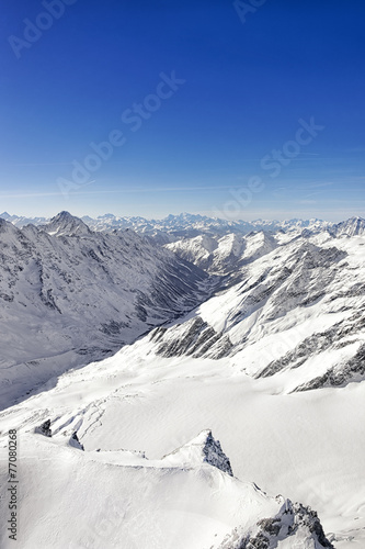 Swiss alpine Jungfrau region landscape © Roman Babakin