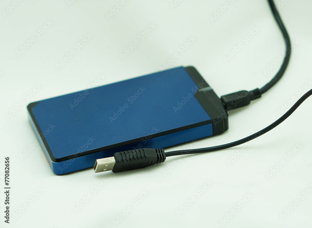 Power bank on white background Power bank on white background