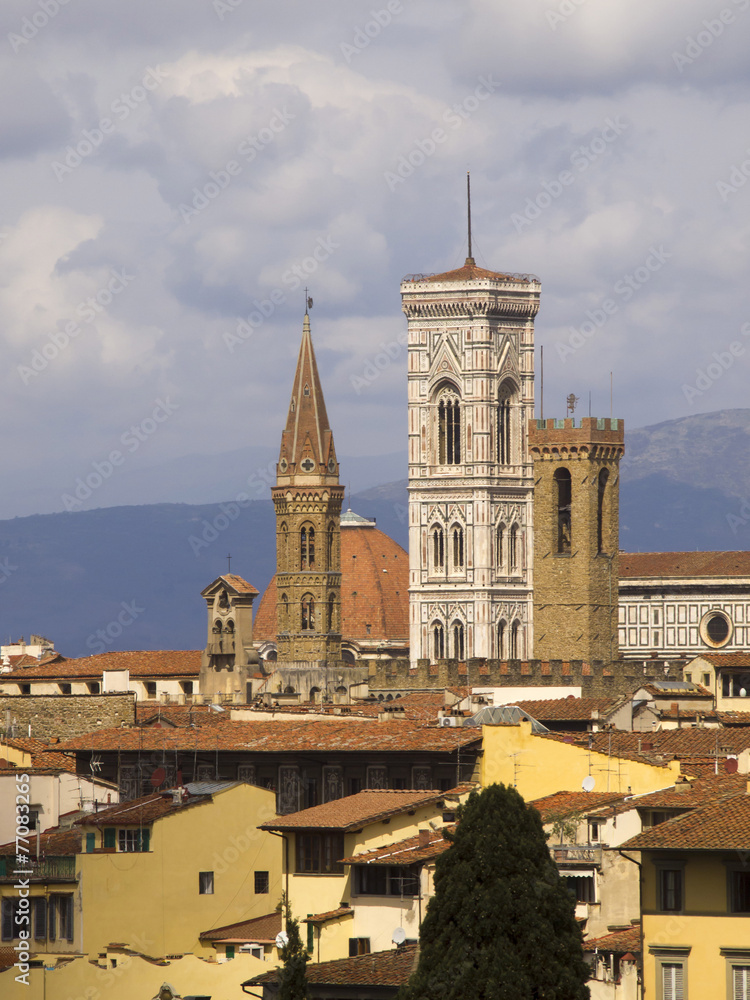 Toscana,Firenze,Campanile di Giotto.