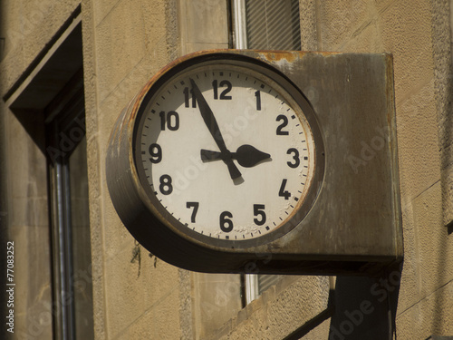 Firenze,orologio da muro. photo