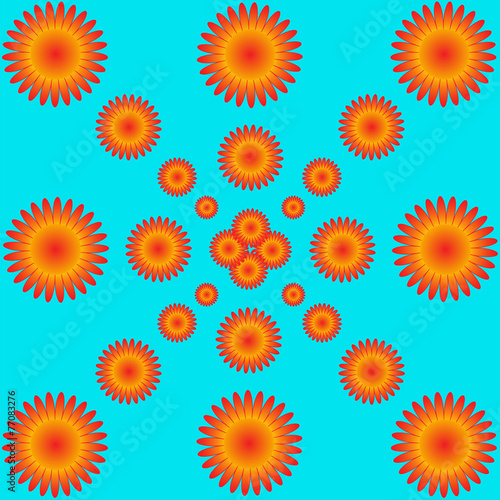 Flowers pattern.