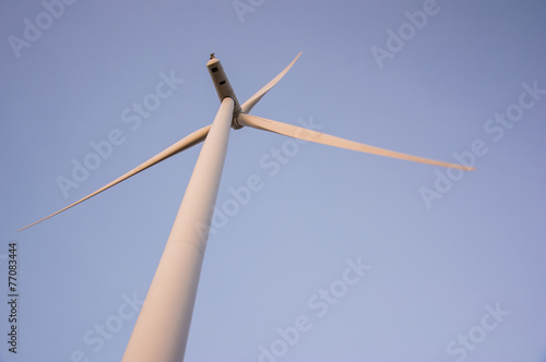 Wind turbine working © jiggo