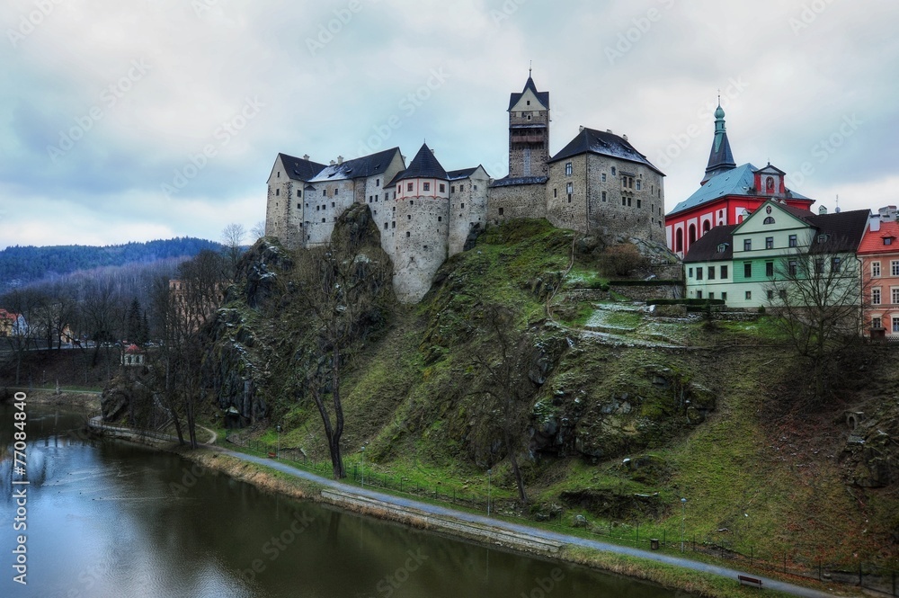 Naklejka premium Castle Loket