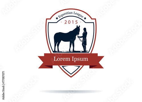Icon for equitation teams