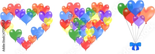 Ballon hearts