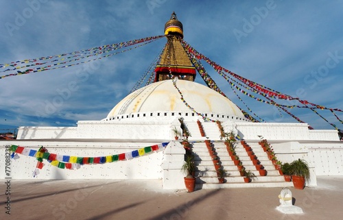 Boudhanath stupa - Kathmandu - Nepa