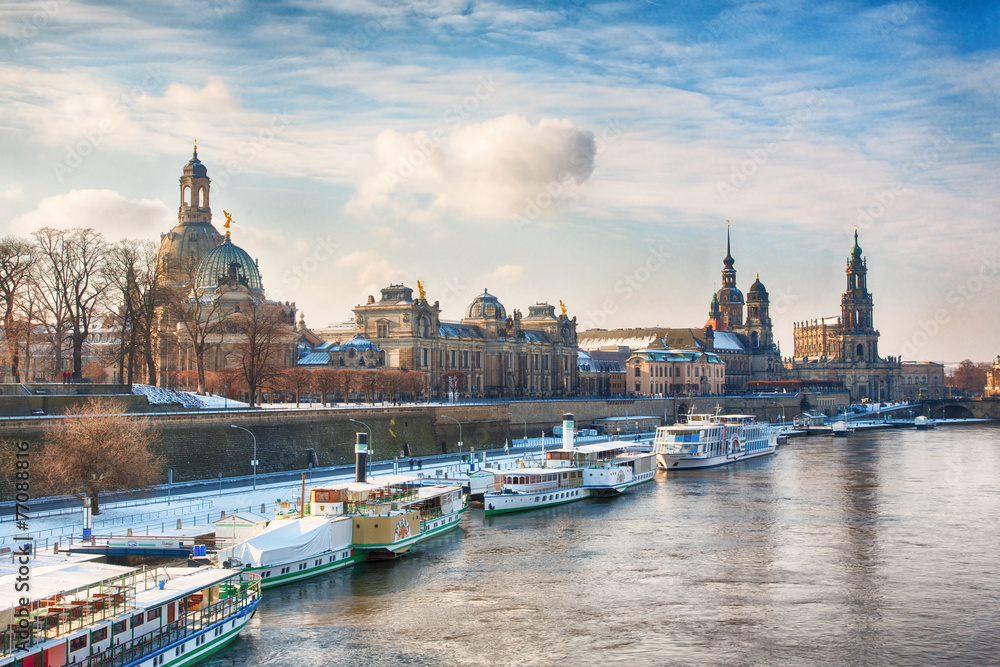 Winterliches Dresden