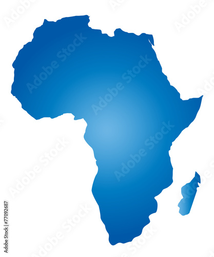 Carte de l'afrique