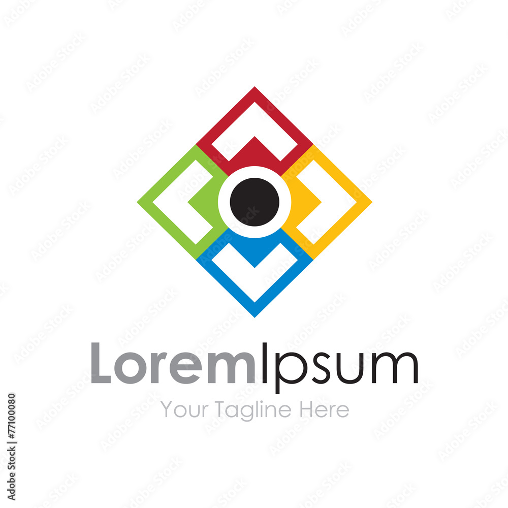 Partnership team brainstorming ideas bussiness element icon logo Partnership team brainstorming ideas bussiness element icon logo