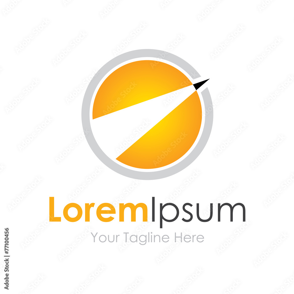 Success breakthrough vision business element icon logo Success breakthrough vision business element icon logo