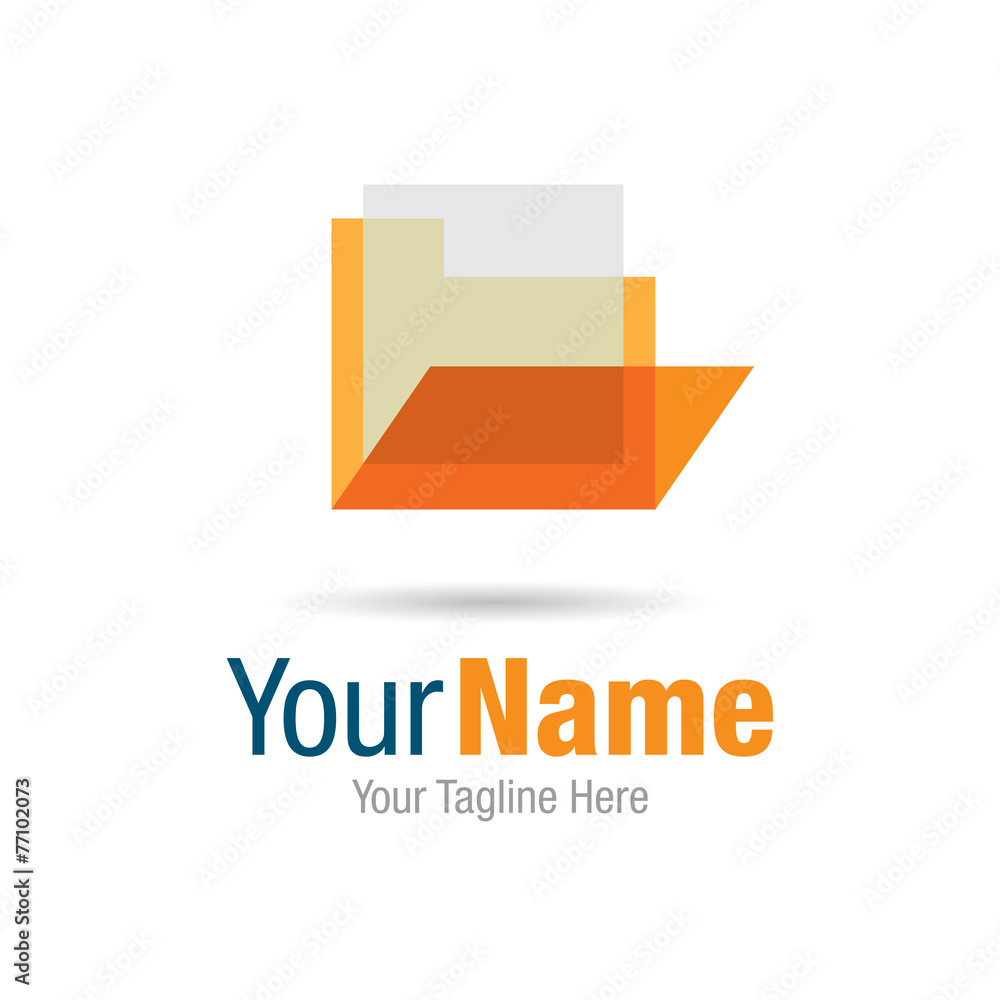 File folder documents graphic design logo icon File folder documents graphic design logo icon