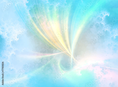 dawn, abstract background