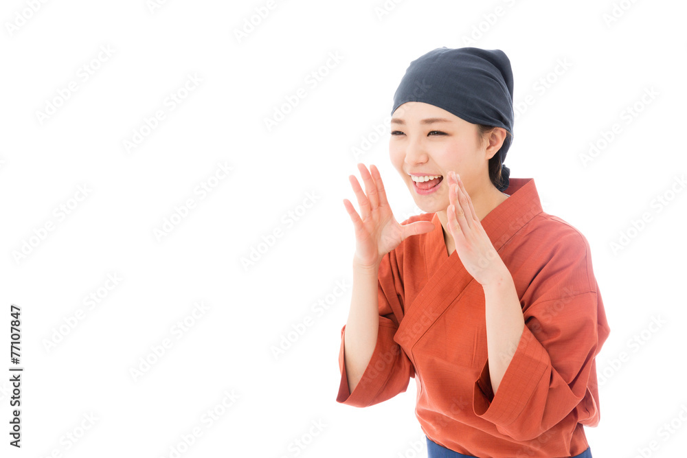 young asian woman isolated on white background young asian woman isolated on white background