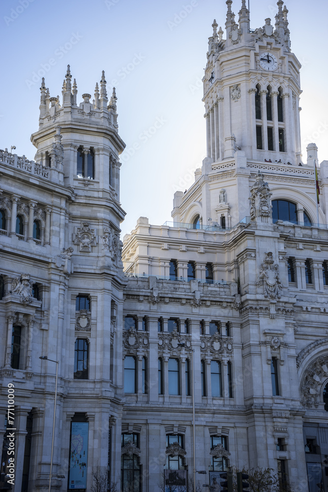 Town Hall of Madrid, Spain, former post office