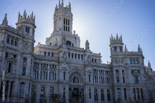 Town Hall of Madrid, Spain, former post office © Fernando Cortés