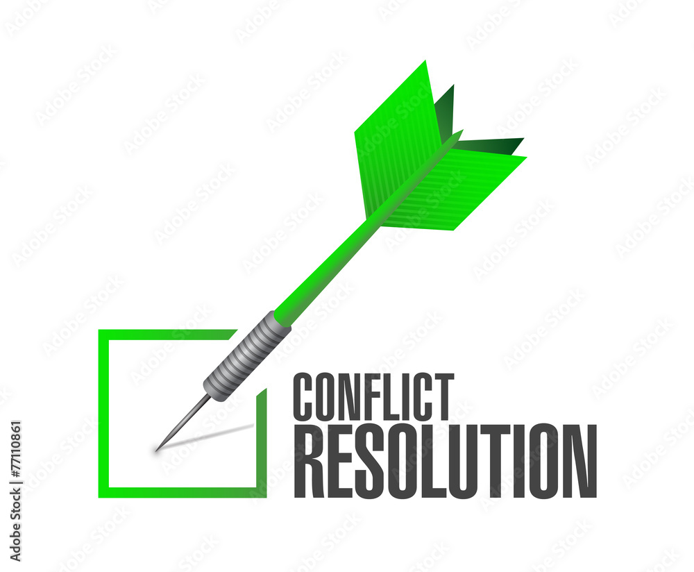 conflict resolution check dart illustration design conflict resolution check dart illustration design
