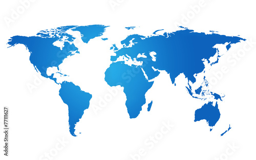 World Map Global Business Globalization Earth Concept