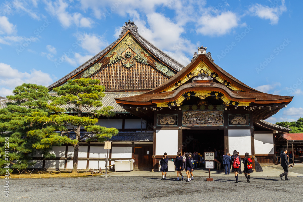 Ninomaru Palace at Nijo Castle in Kyoto