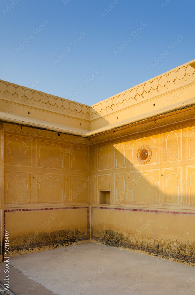 Traditional architecture in Nahargarh Fort