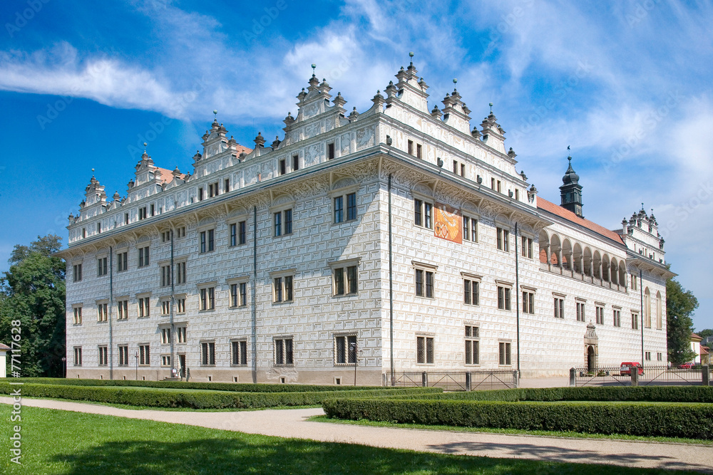 renaissance castle (UNESCO), Litomysl, Czech republic