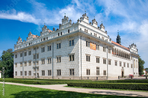 Fototapeta Naklejka Na Ścianę i Meble -  renaissance castle (UNESCO), Litomysl, Czech republic