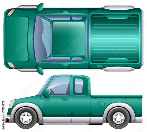 A pick up car