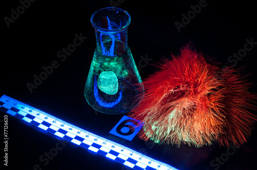 True fluorescence fingerprint.