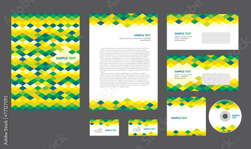 Professional corporate identity creative design brandbook