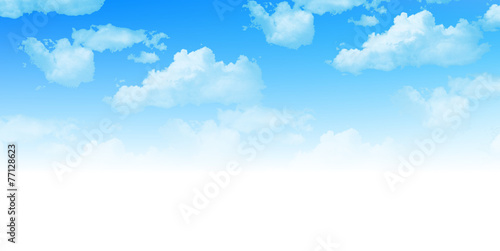 空　雲　背景
