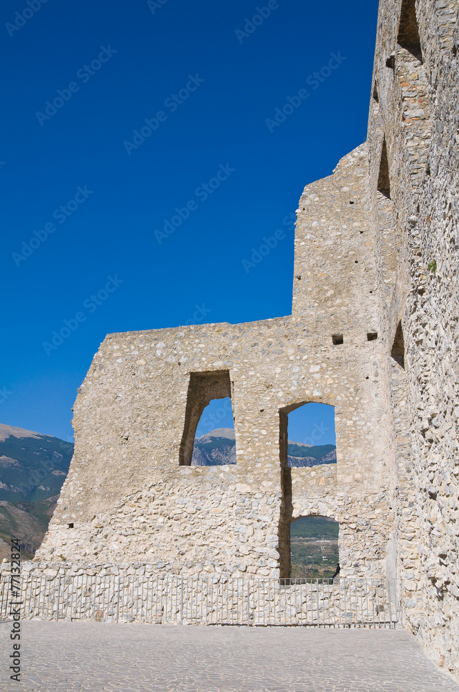 Castle of Morano Calabro. Calabria. Italy.