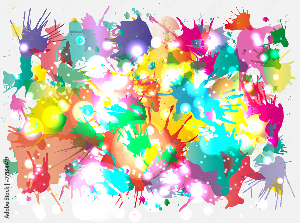 Fototapeta premium vector blots background