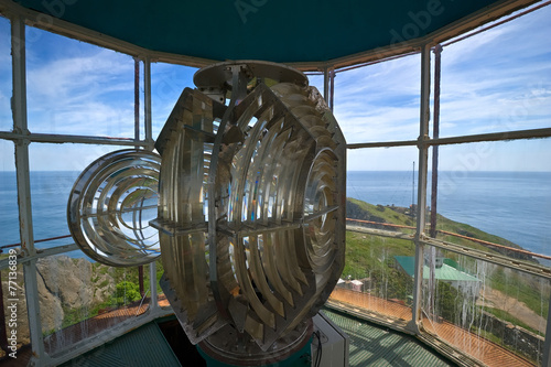 Internal structure of the lighthouse.