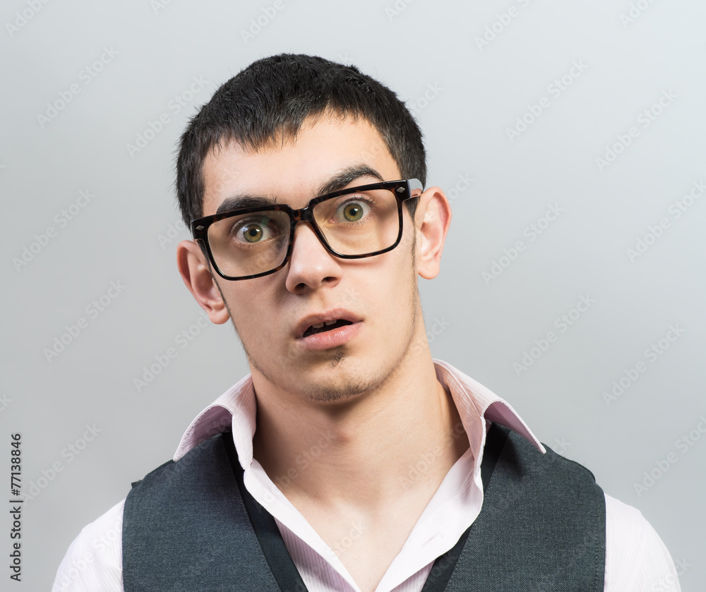 businessman happy and surprised businessman happy and surprised