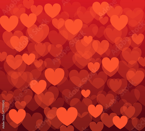 Wallpaper Mural heart, vector background Torontodigital.ca