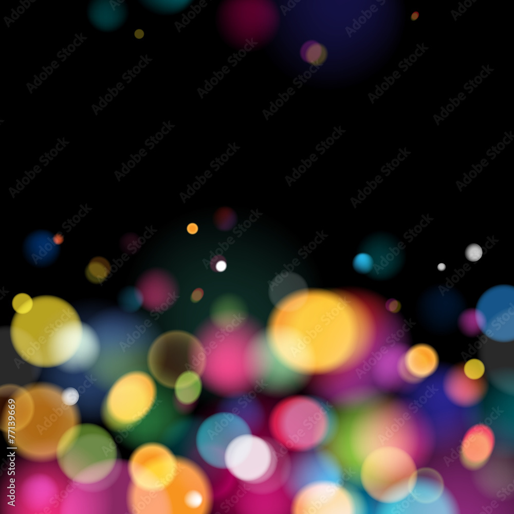 Abstract colorful bokeh blurry background. Abstract colorful bokeh blurry background.