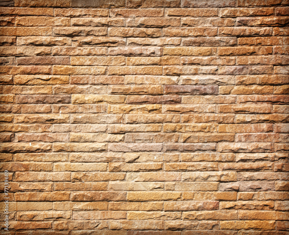 Obraz premium stone wall made with blocks