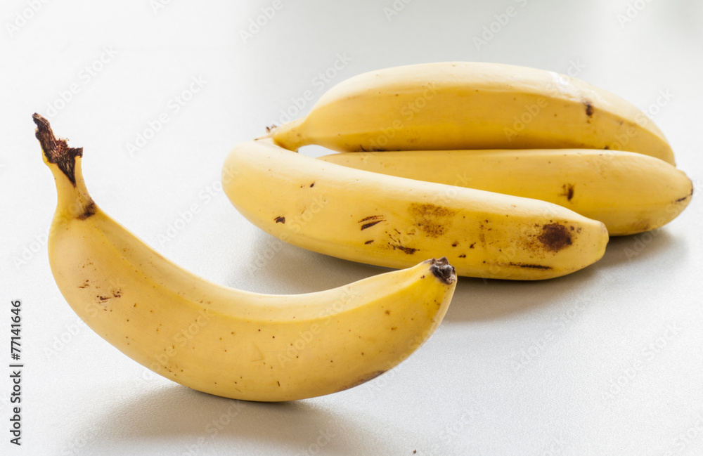 Bananas isolated on white Bananas isolated on white