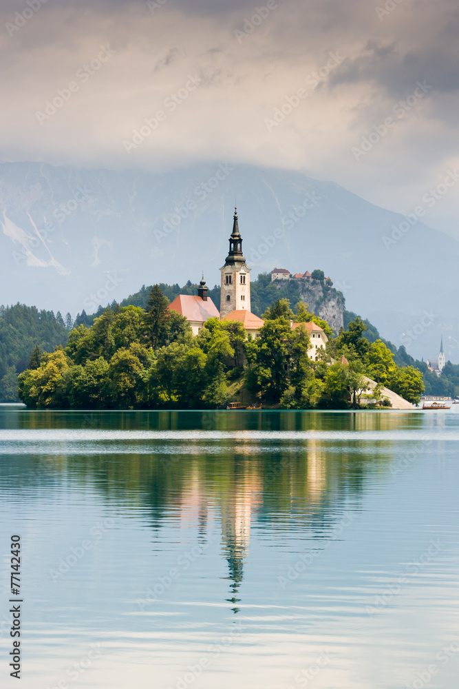 Lake Bled Idyllic Scene